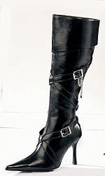 Morgan Montreal Women's High Leg Strap Boots