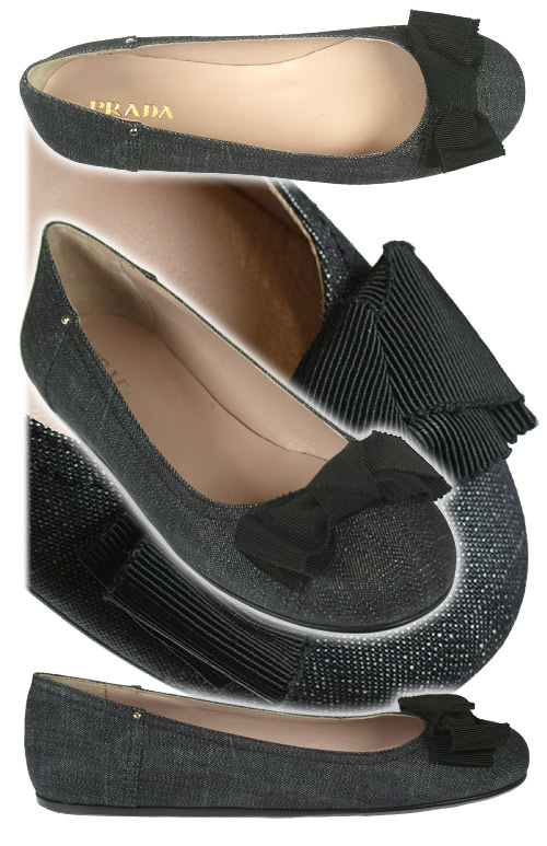 Prada Bow Shoes